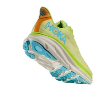 WOMEN'S HOKA CLIFTON 9 | LETTUCE / SOLAR FLARE