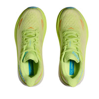 WOMEN'S HOKA CLIFTON 9 | LETTUCE / SOLAR FLARE
