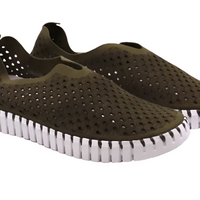 WOMEN'S ILSE JACOBSEN TULIP 139 SLIP-ON | DEEP OLIVE