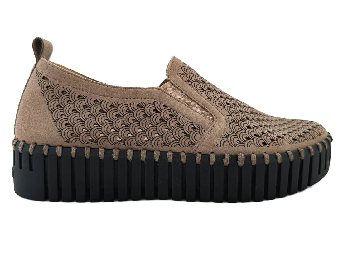 WOMEN'S ILSE JACOBSEN TULIP 149 PLATFORM | FALCON / BLACK