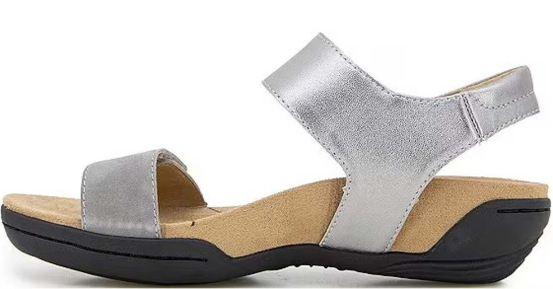 WOMEN'S JAMBU MORGAN SANDAL | GUNMETAL / PEWTER