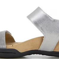 WOMEN'S JAMBU MORGAN SANDAL | GUNMETAL / PEWTER
