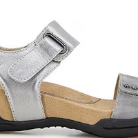 WOMEN'S JAMBU MORGAN SANDAL | GUNMETAL / PEWTER
