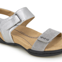 WOMEN'S JAMBU MORGAN SANDAL | GUNMETAL / PEWTER