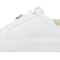 WOMEN'S RIEKER ADELIA 02 | WEISS / MUSCHEL / GOLD-SILBER