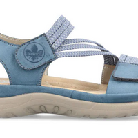 WOMEN'S RIEKER FRANJA 70 | ROYAL / JEANS-WEISS
