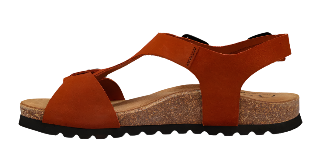 WOMEN'S TAOS MVP SANDAL | RUST SUEDE