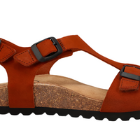 WOMEN'S TAOS MVP SANDAL | RUST SUEDE