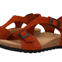 WOMEN'S TAOS MVP SANDAL | RUST SUEDE