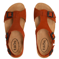 WOMEN'S TAOS MVP SANDAL | RUST SUEDE