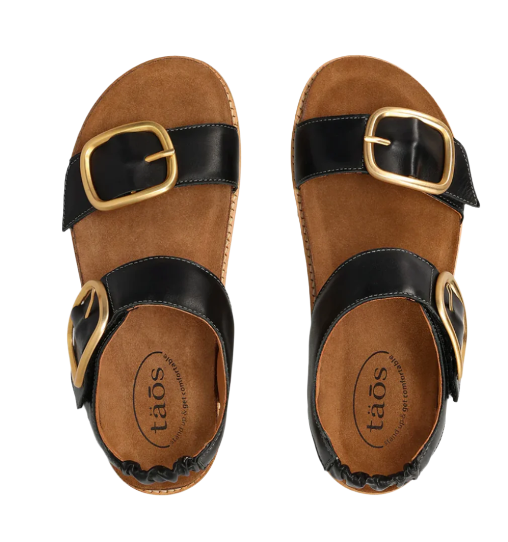 WOMEN'S TAOS ON THE DOUBLE SANDAL | BLACK
