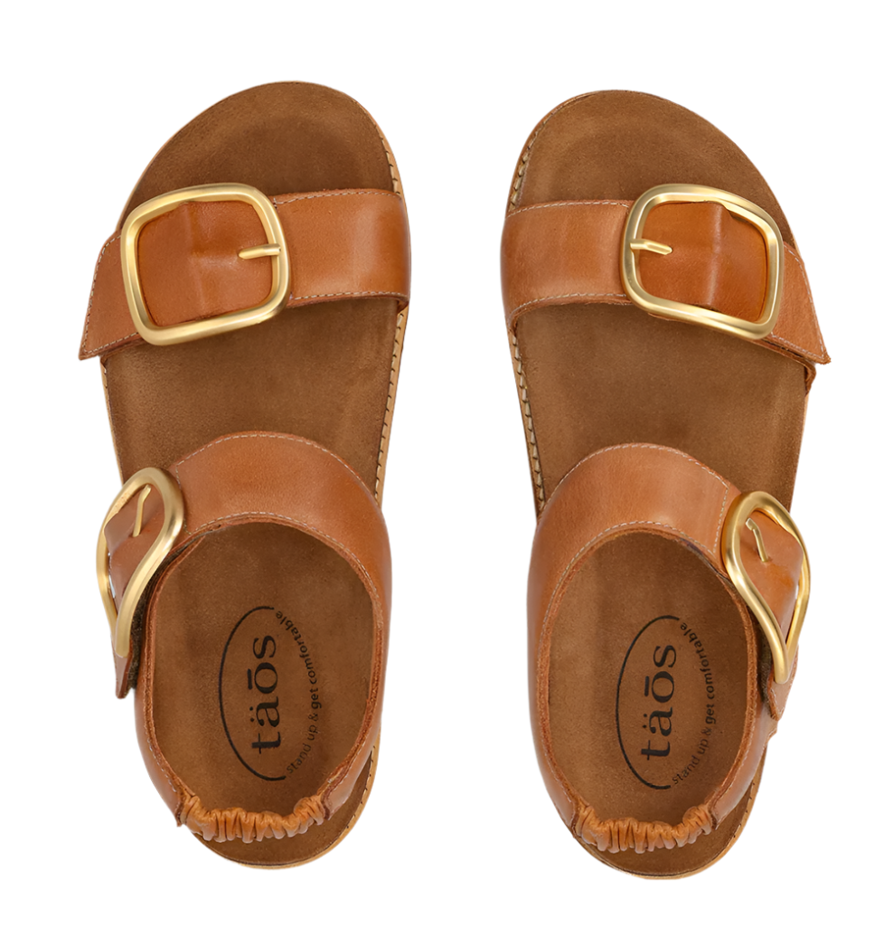 WOMEN'S TAOS ON THE DOUBLE SANDAL | CARAMEL