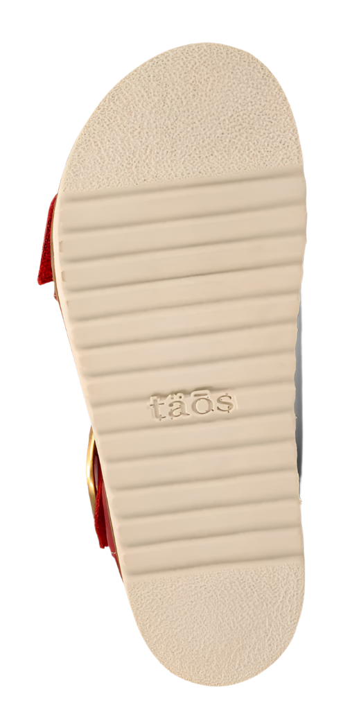 WOMEN'S TAOS ON THE DOUBLE SANDAL | RED