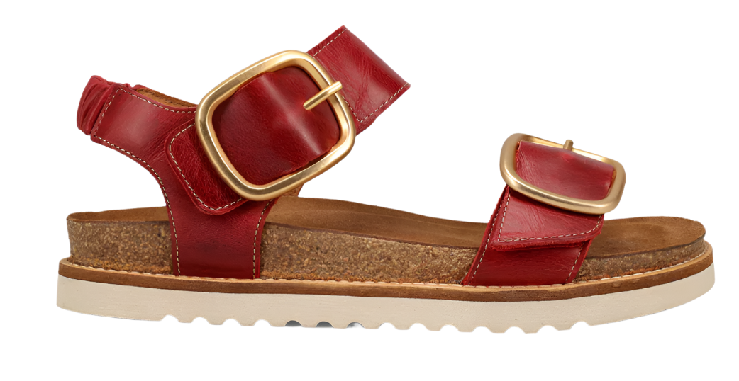 WOMEN'S TAOS ON THE DOUBLE SANDAL | RED