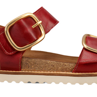 WOMEN'S TAOS ON THE DOUBLE SANDAL | RED
