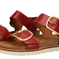 WOMEN'S TAOS ON THE DOUBLE SANDAL | RED
