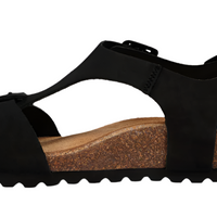 WOMEN'S TAOS MVP SANDAL | BLACK SUEDE