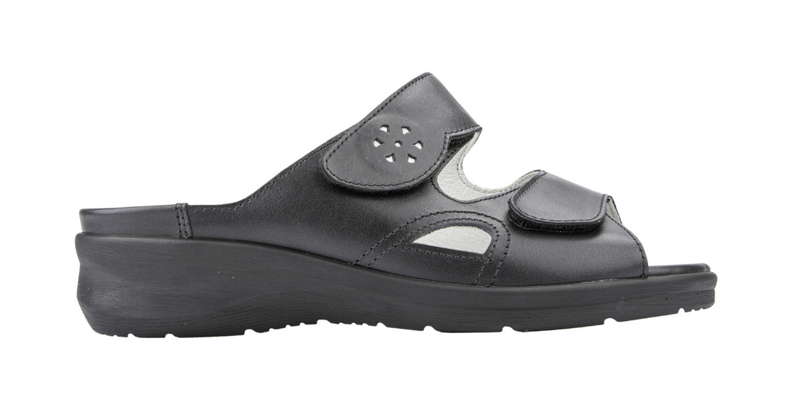 WOMEN'S WALDLAUFER MERLE | BLACK / SILVER / SCHWARZ / SILBER