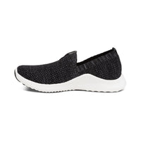 WOMEN'S AETREX ANGIE ARCH SUPPORT SNEAKERS SHIMMERY | BLACK
