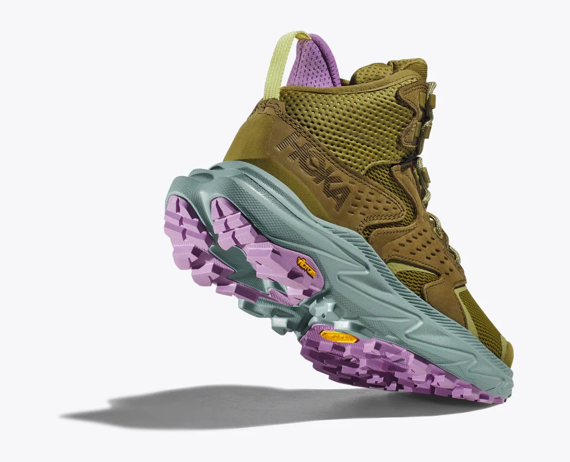 WOMEN'S HOKA ANACAPA 2 MID GTX | GREEN MOSS / AGAVE – Randy's Shoes