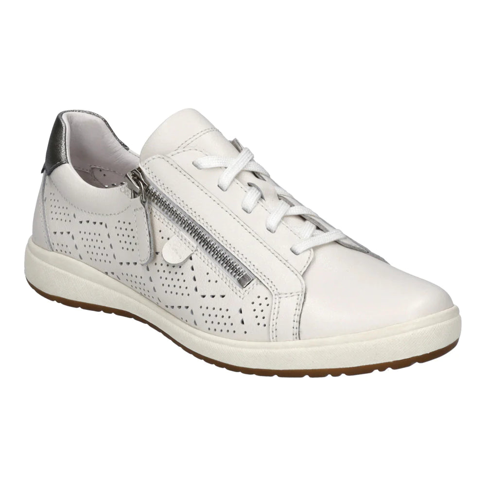 WOMEN'S JOSEF SEIBEL CAREN 65 | WHITE / PLATIN KOMBI