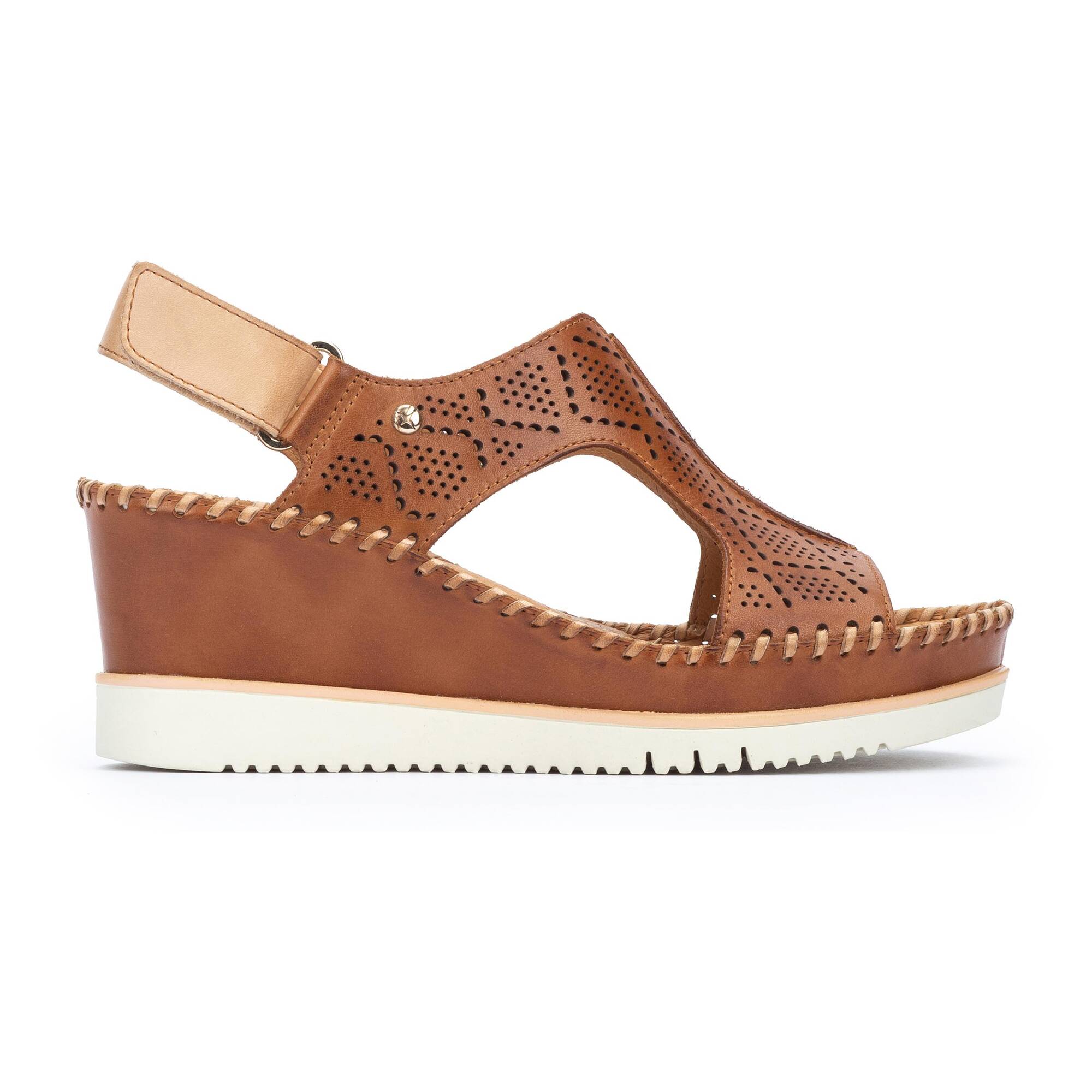 WOMEN'S PIKOLINOS AGUADULCE WEDGE SANDAL | BRANDY – Randy's