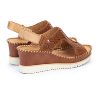 WOMEN'S PIKOLINOS AGUADULCE WEDGE SANDAL | BRANDY