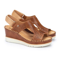 WOMEN'S PIKOLINOS AGUADULCE WEDGE SANDAL | BRANDY