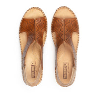 WOMEN'S PIKOLINOS AGUADULCE WEDGE SANDAL | BRANDY