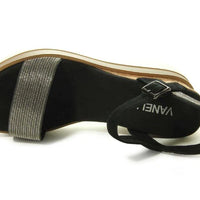 WOMEN'S VANELI CEDRA WEDGE SANDAL | BLACK SUEDE