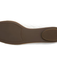 WOMEN'S VANELI STACY BALLET FLAT | WHITE QUILTED NAPPA