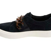 WOMEN'S VANELI YAZZ SNEAKER| BLACK SUEDE