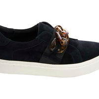 WOMEN'S VANELI YAZZ SNEAKER| BLACK SUEDE