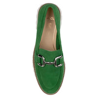 WOMEN'S ARA KIANA BUCKLE LOAFER | GRASS