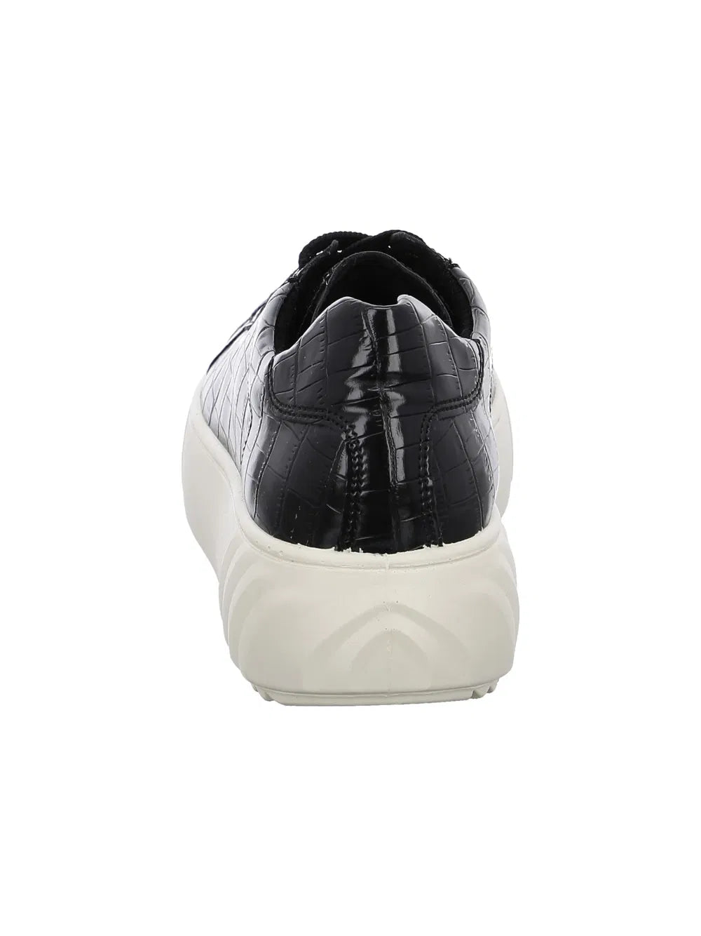 WOMEN'S ARA MIKKY PLATFORM SNEAKER | BLACK CROCO PRINT
