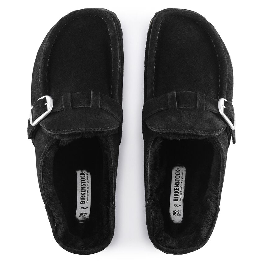 WOMEN'S BIRKENSTOCK BUCKLEY SHEARLING | BLACK