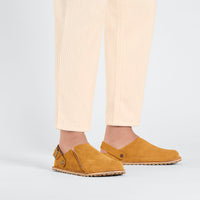 UNISEX BIRKENSTOCK LUTRY PREMIUM SUEDE | MINK