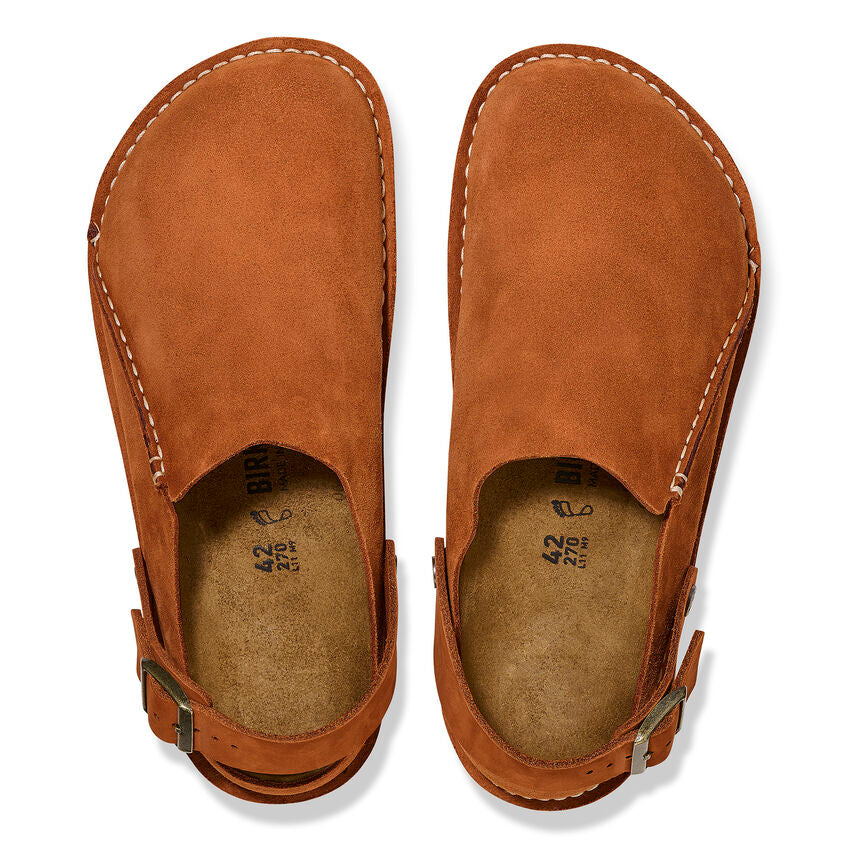 UNISEX BIRKENSTOCK LUTRY PREMIUM SUEDE | MINK