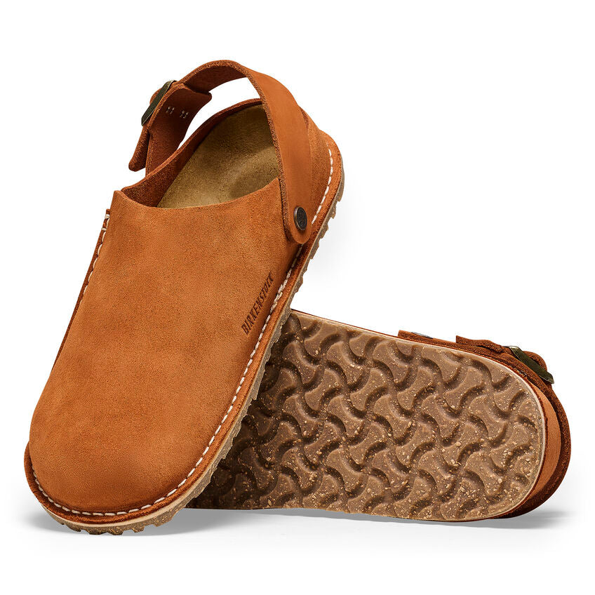 UNISEX BIRKENSTOCK LUTRY PREMIUM SUEDE | MINK