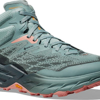 WOMEN'S HOKA SPEEDGOAT MID 5 GTX | AGAVE / SPRUCE