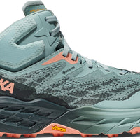 WOMEN'S HOKA SPEEDGOAT MID 5 GTX | AGAVE / SPRUCE