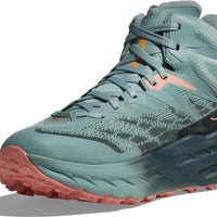 WOMEN'S HOKA SPEEDGOAT MID 5 GTX | AGAVE / SPRUCE