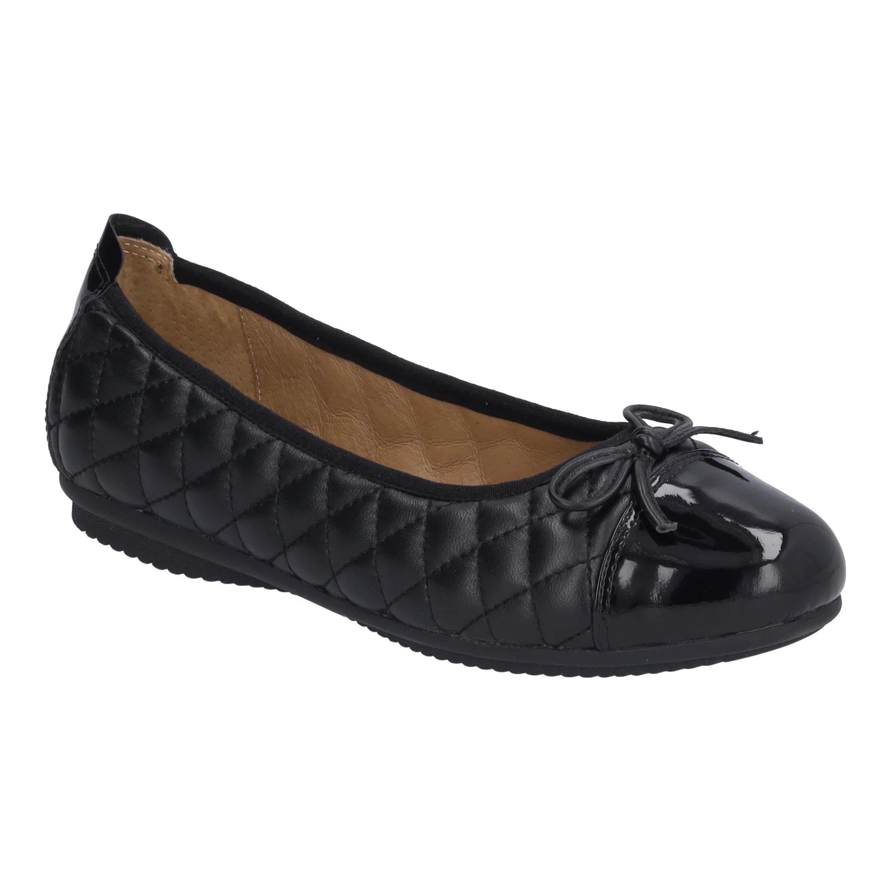WOMEN'S JOSEF SEIBEL PIPPA 76 BALLET FLAT | BLACK – Randy's Shoes