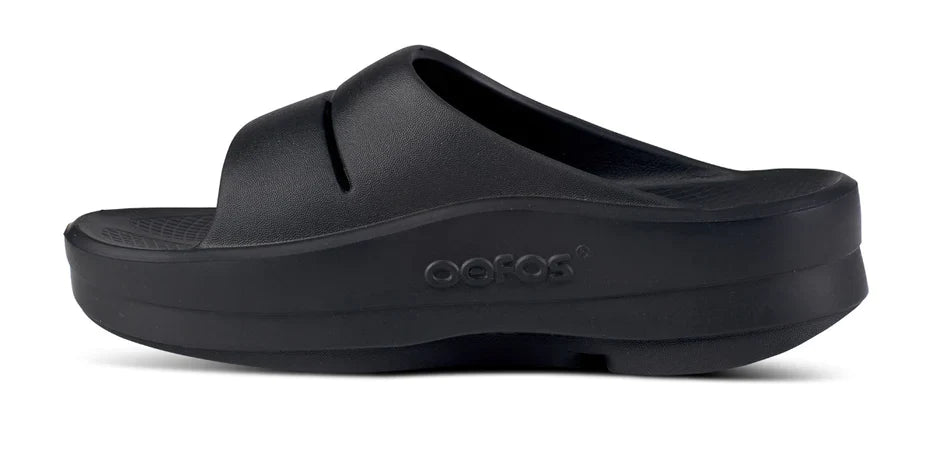 靴 OOFOS oomega ooahh women - BLACK WOMEN'S OOFOS OOMEGA OOAHH SLIDE | BLACK – Randy's Shoes