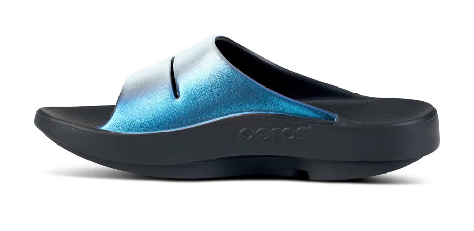 WOMEN'S OOFOS OOAHH LUXE SLIDE | ATLANTIS