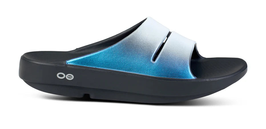WOMEN'S OOFOS OOAHH LUXE SLIDE | ATLANTIS
