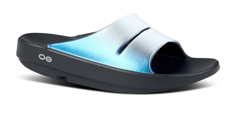 WOMEN'S OOFOS OOAHH LUXE SLIDE | ATLANTIS