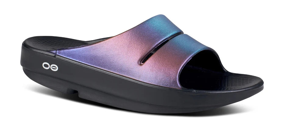 WOMEN'S OOFOS OOAHH  LUXE SLIDE | CALYPSO
