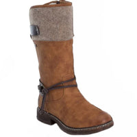 WOMEN'S RIEKER DOMINIKA 74 BOOT | WOOD