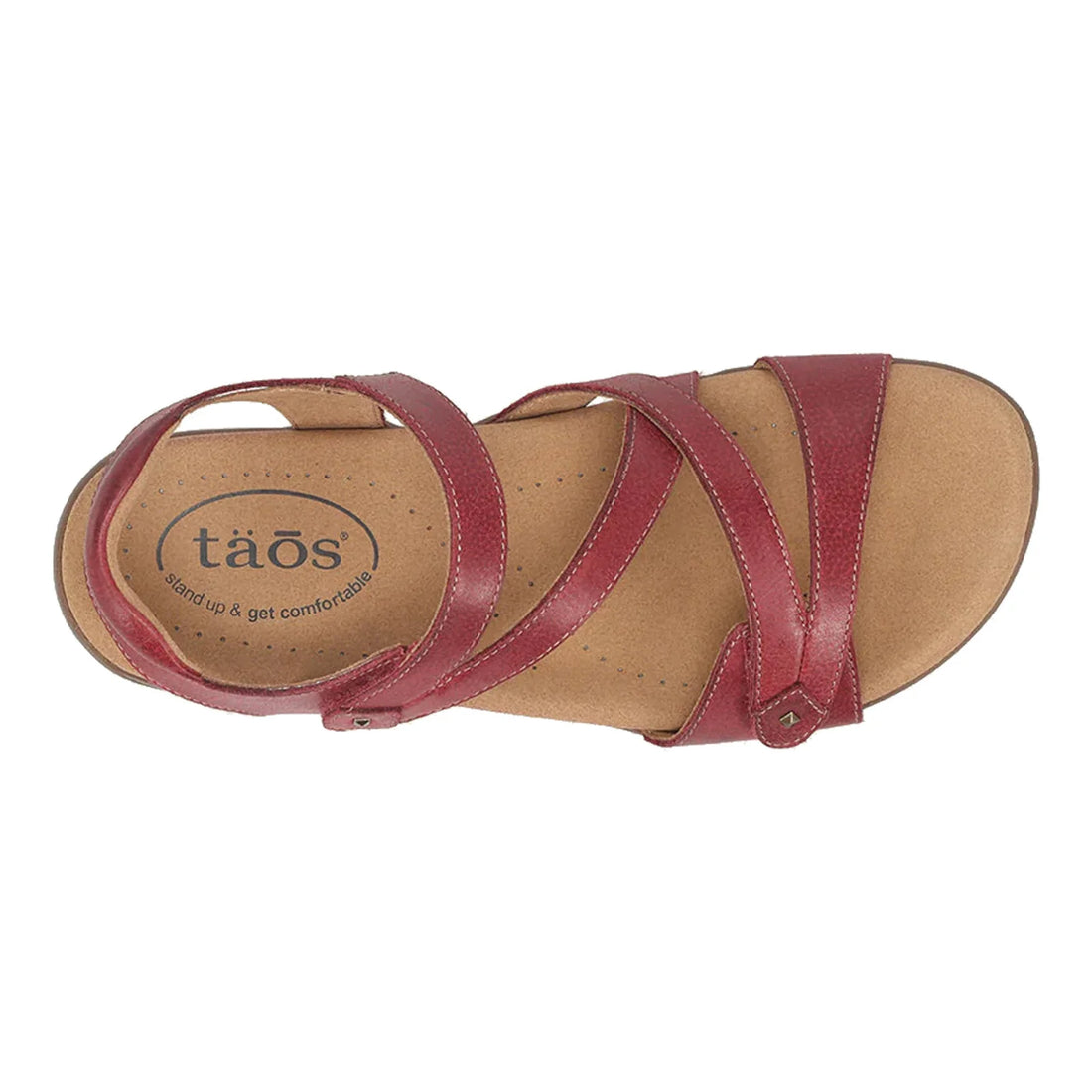 WOMEN'S TAOS BIG TIME SANDAL | CRANBERRY